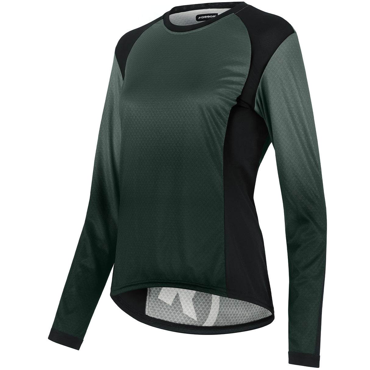 Maglia donna maniche lunghe Assos Trail LS T3 - Verde - O