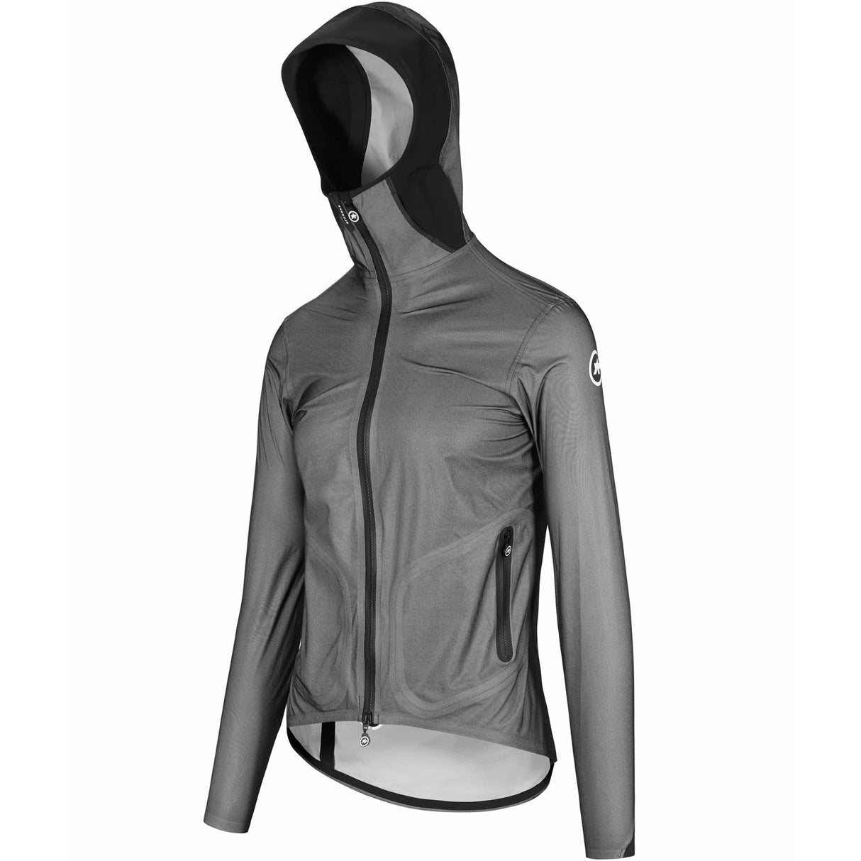 Mantellina donna Assos Trail Rain - Nero
