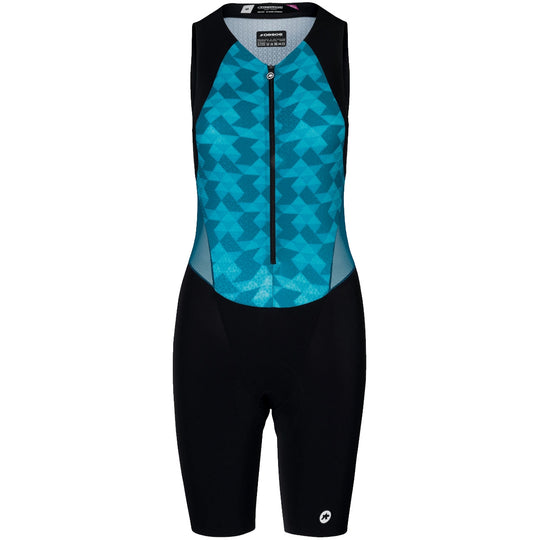 Combinaisons femme sans manches Assos Triator NS Speedsuit - Bleu