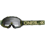 Maschera MTB O'neal B-10 Camo V.22 - Verde - F