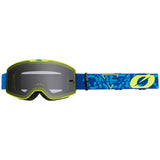 Maschera MTB O'neal B-20 Strain Giallo - Grigio - O