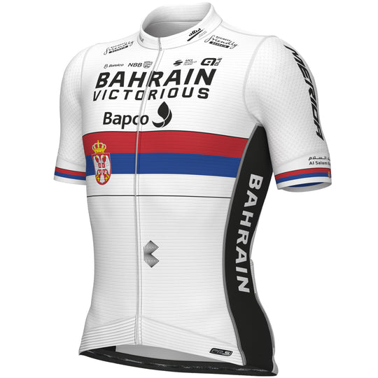 Maillot Bahrain Victorious 2023 PRS - Campeon Serbio