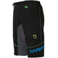 Pantaloncini Karpos Ballistic Evo - Nero verde