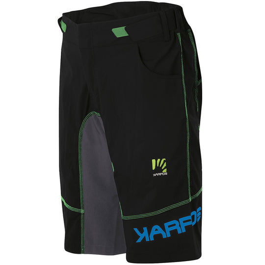 Pantaloncini Karpos Ballistic Evo - Nero verde