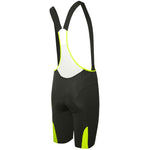 Rh+ Endurance bib shorts - Black yellow