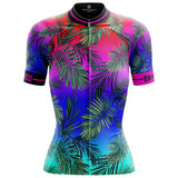 Maglia donna Bike Inside Tropical - Multicolore