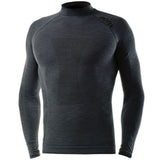 Maglia Intima maniche lunghe Biotex Lupetto Calore Merino - Nero - F