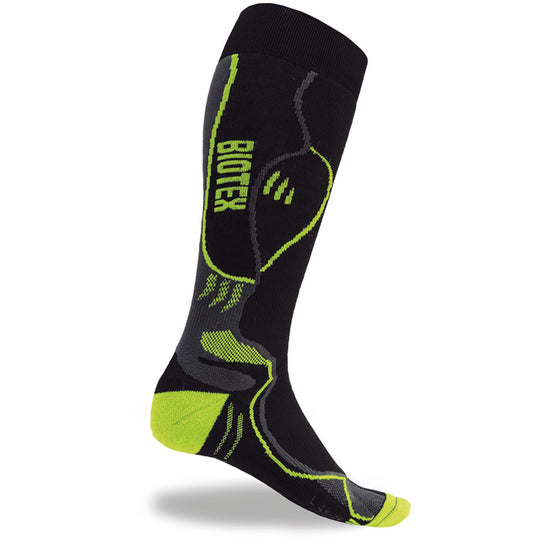 Socken Biotex Thermolite Race - Schwarz Gelb Fluo