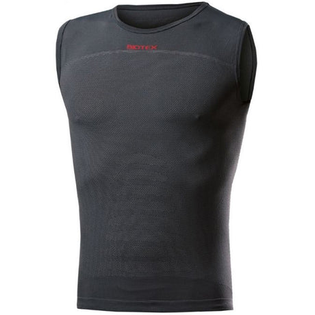 Maglia intima senza maniche Biotex + Carbon - Nero - F
