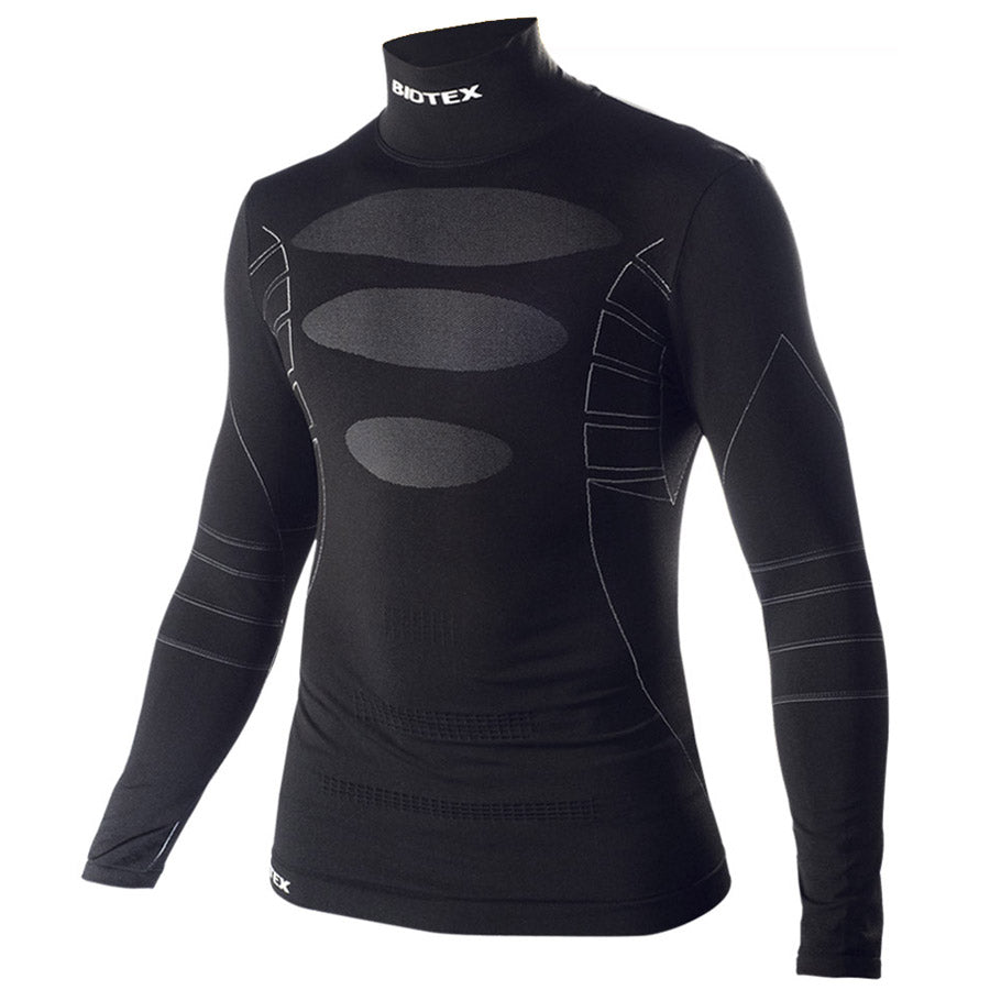 Maglia Intima M/L Biotex Lupetto Warm Effect - Nero