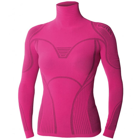 Biotex turtleneck Limitless langarm frau radunterhemd - Pink