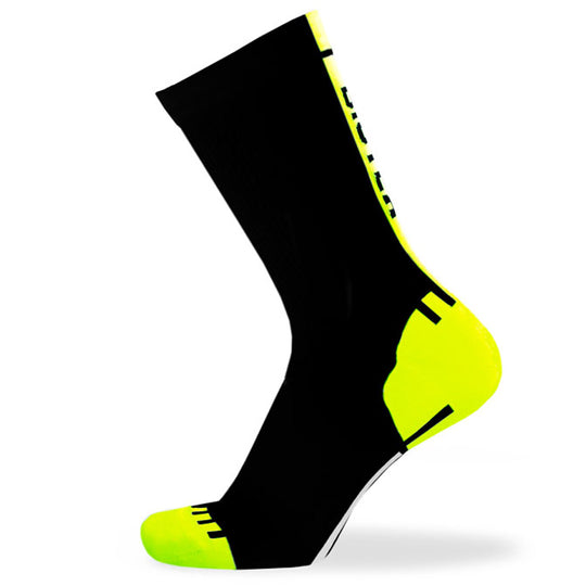 Biotex Race Socken - Schwarz Gelb Fluo