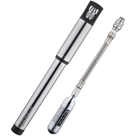Mini-Pompa Aria Birzman Infinite Road + CO2 - Argento - I