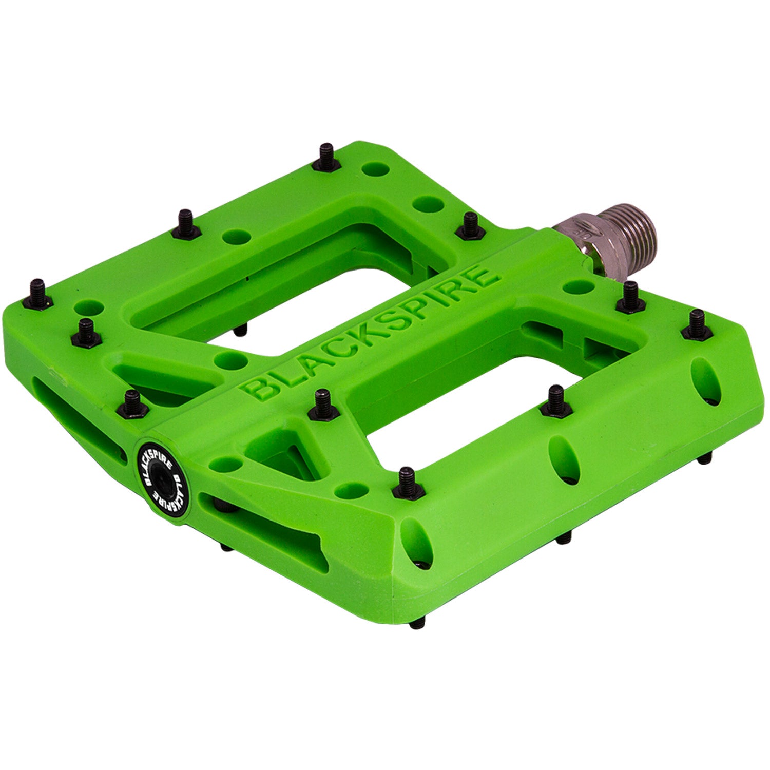 blackspire pedal Blackspire Nylotrax Thermoplastic Pedals Green