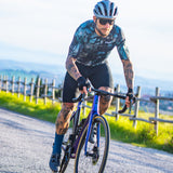 Maglia Northwave Blade Flower - Blu - Q