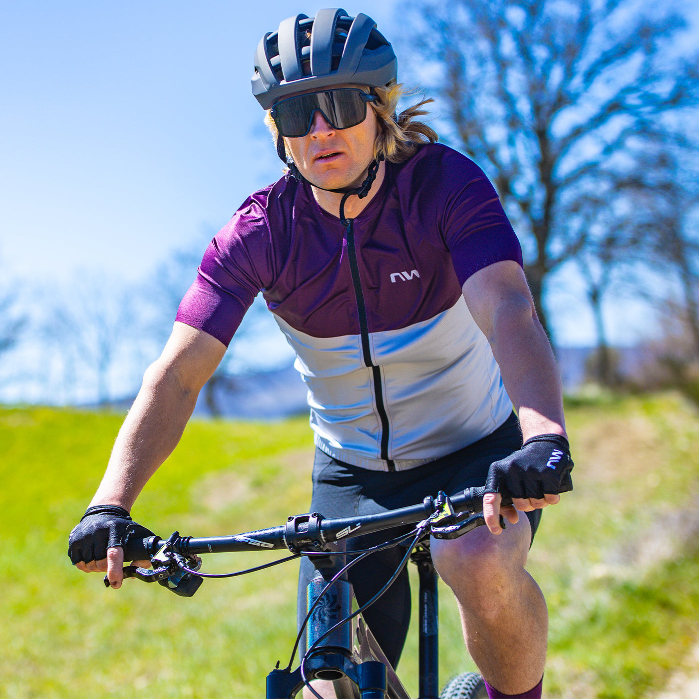 Maglia Northwave Blade - Grigio viola - L