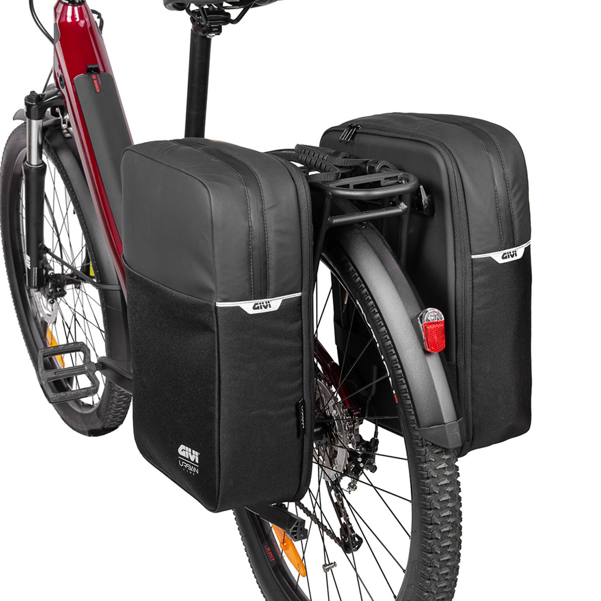 Coppia di Borse Givi bike BOULEVARD 17lt - Nero - H