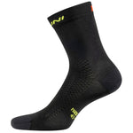 Nalini B0W Vela socks - Black yellow