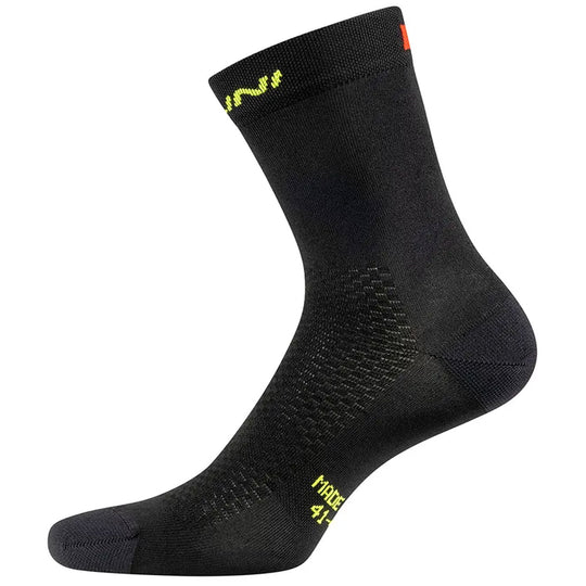 Chaussettes Nalini B0W Vela - Noir jaune