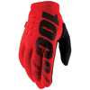 100% Brisker gloves - Red