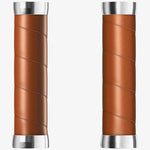 Brooks Slender Leather 130mm grips - Light brown