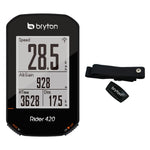 Bryton GPS Rider 420H Hrm - Nero