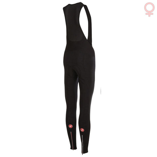 Calzamaglia con bretelle Donna Castelli Meno Wind - Nero