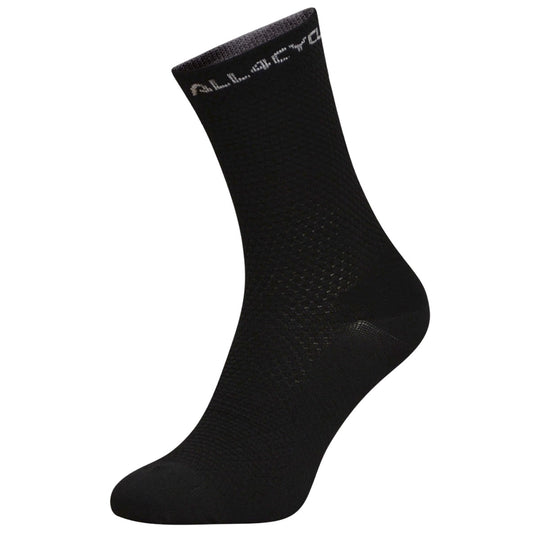 All4cycling Chaussettes 15 cm - Noir
