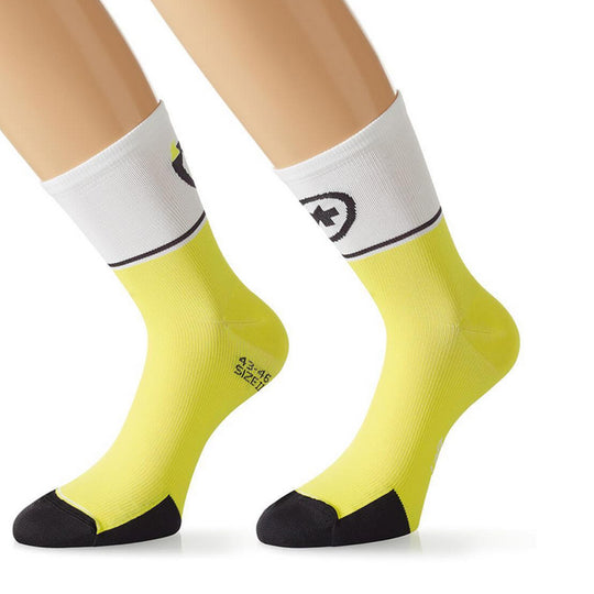 Chaussettes Assos Exploit_evo7 - Jaunes