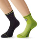 Calze Assos MilleSock_evo7 - Verde