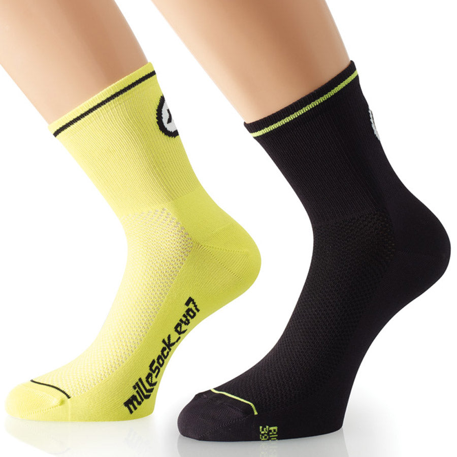 Calze Assos MilleSock_evo7 - Giallo