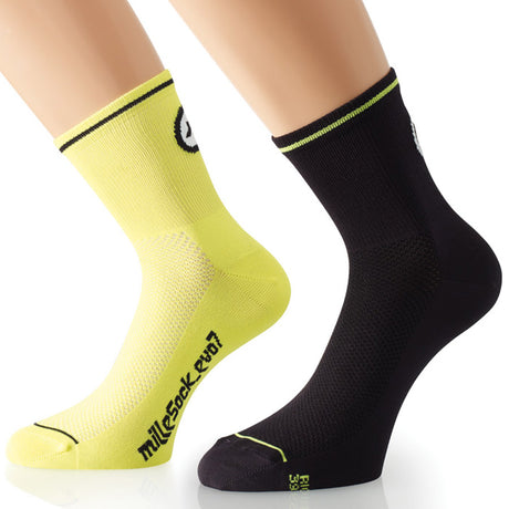 Calze Assos MilleSock_evo7 - Giallo