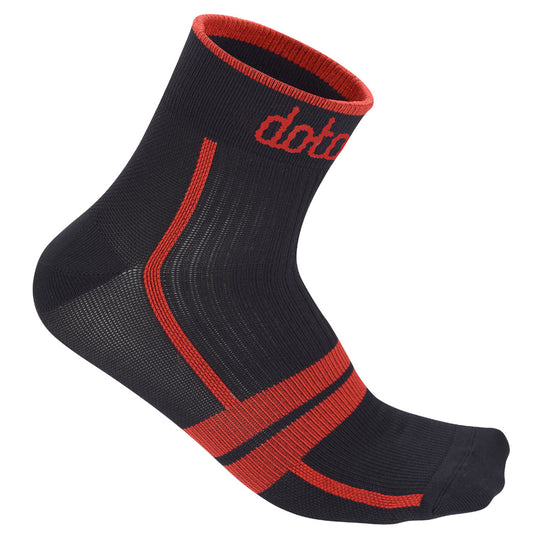 Chaussettes DotOut Heritage 13 - Noir Rouge