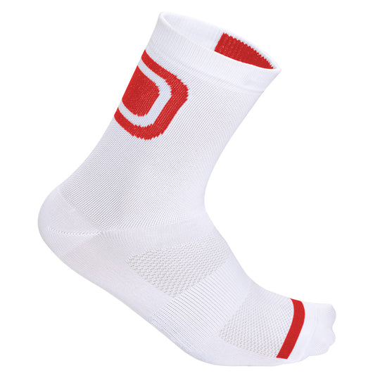 Chaussettes DotOut Logo 13 - Blanc Rouge