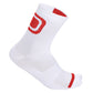 DotOut Logo 9 socks - White Red