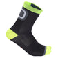 Calze DotOut Logo 13 - Nero Giallo