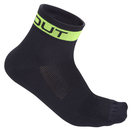 Chaussettes DotOut Uni 13 - Noir Jaunes