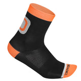 Calze Dotout Logo 15 - Nero arancio - Q