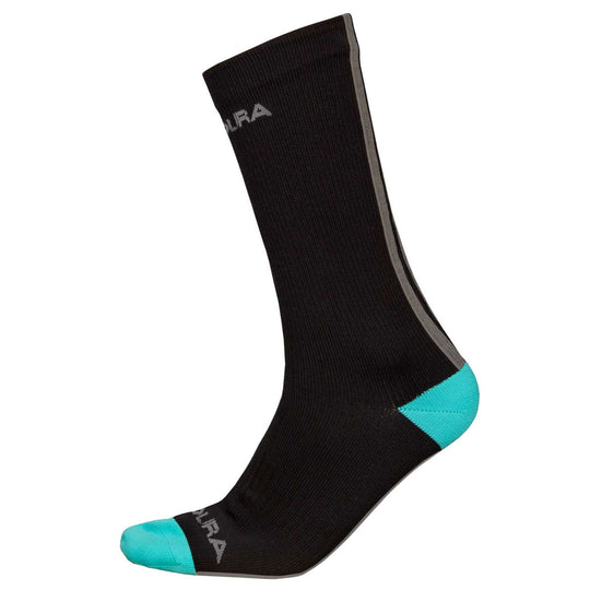 Calcetinas Endura Hummvee Waterproof long - Negro