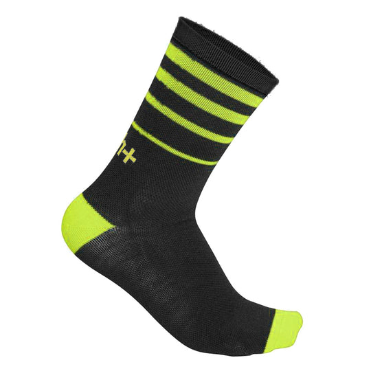 Zerorh Feel 15 Socks - Black Yellow Fluo