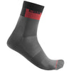 Castelli Blocco 15 socks - Dark Grey