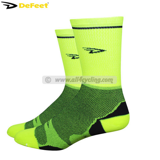 Calze DeFeet Levitator Lite - Giallo Fluo