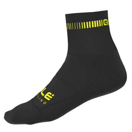 Calze Ale Logo Q-skin - Nero giallo