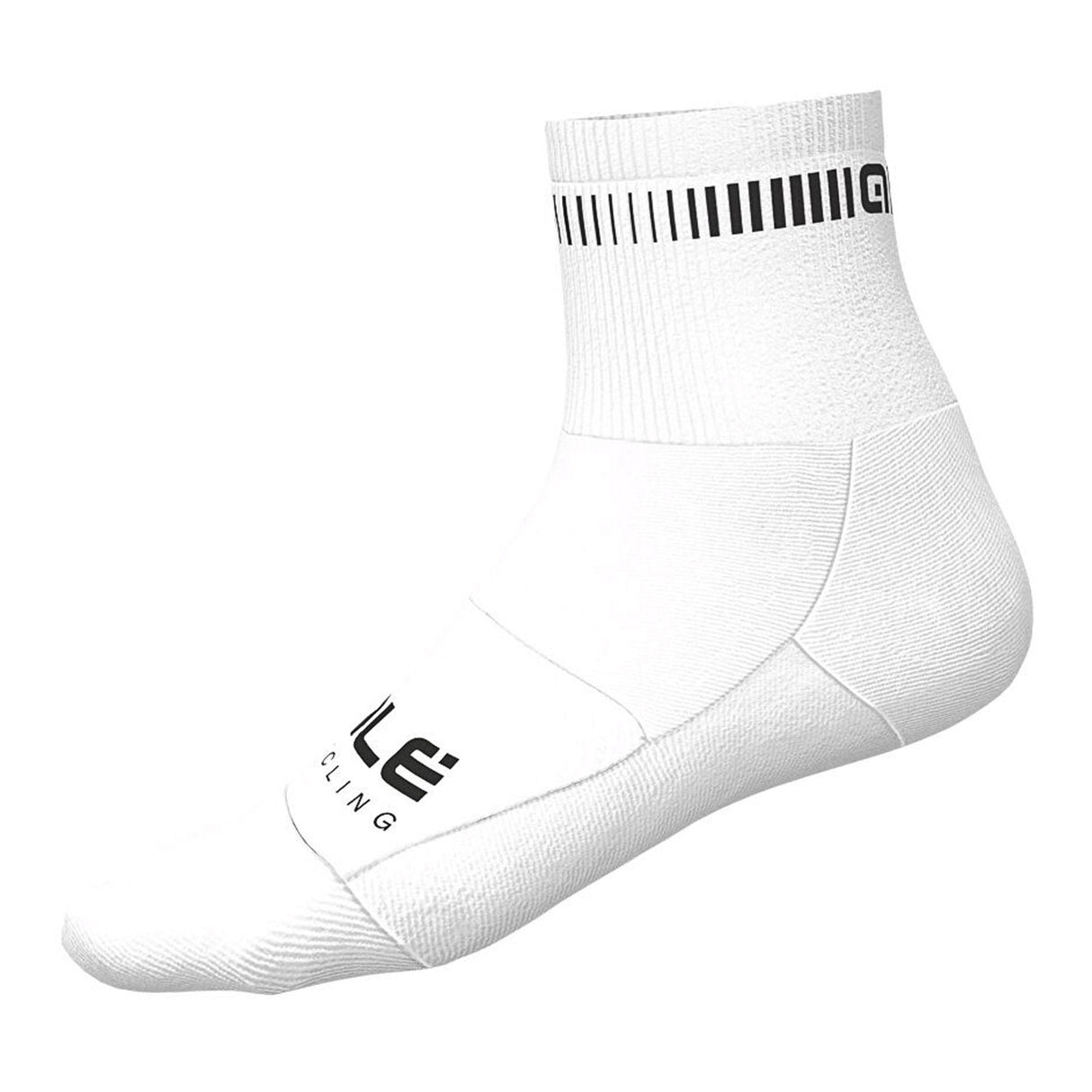 Calze Ale Logo Q-skin - Bianco