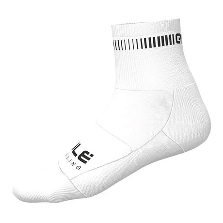 Calze Ale Logo Q-skin - Bianco