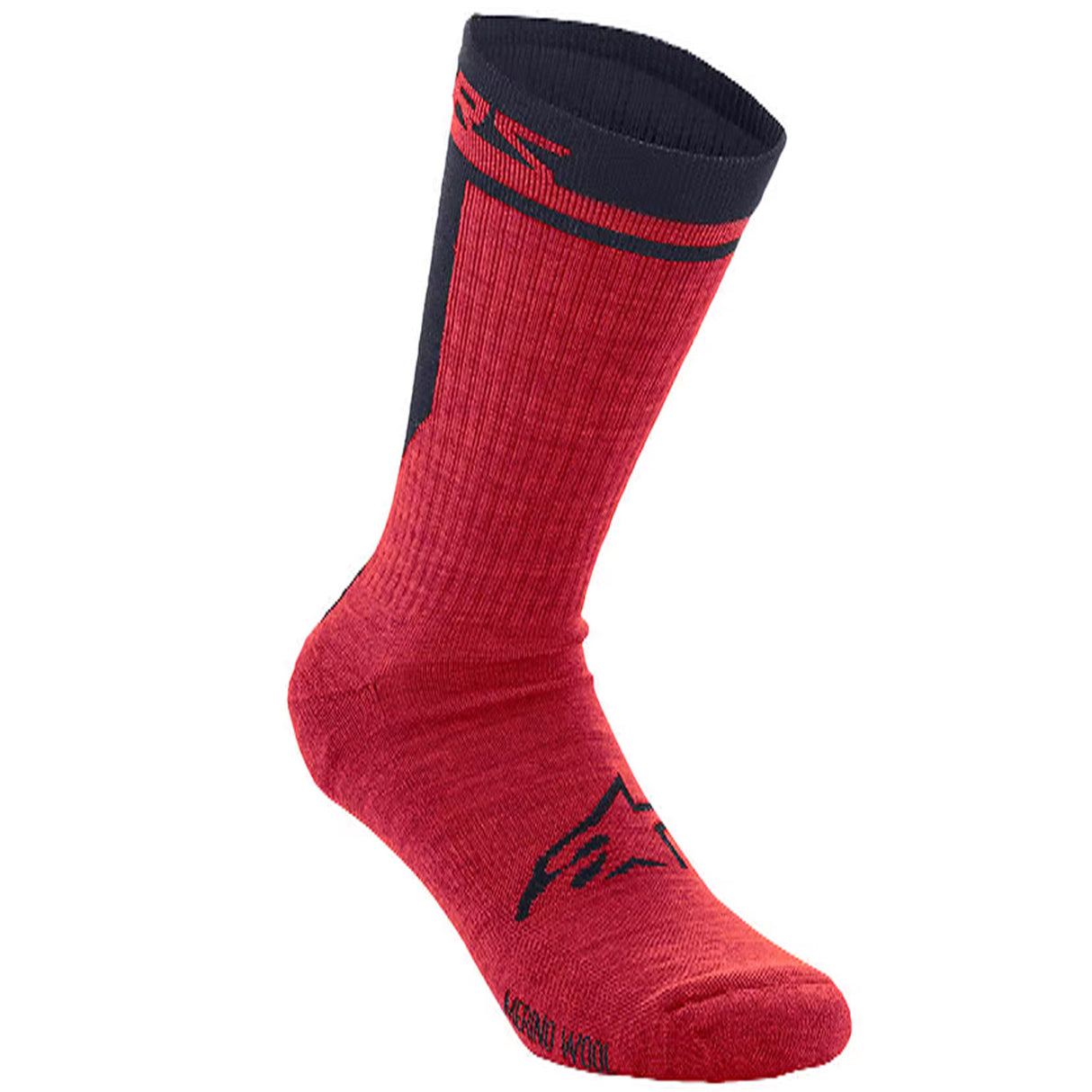Calze Alpinestars Merino 24 - Rosso - F