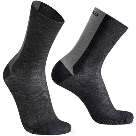 Calze Oxyburn 1613 Thermo sprint - Nero grigio