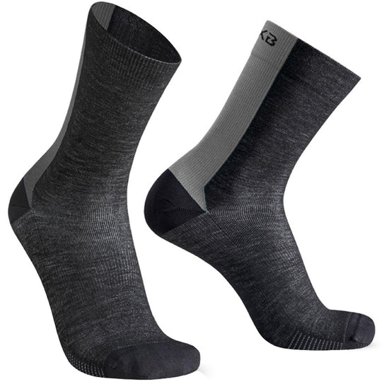 Calze Oxyburn 1613 Thermo sprint - Nero grigio