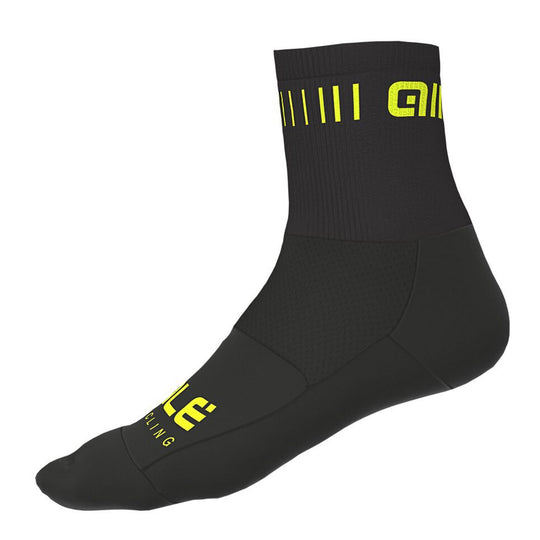 Ale Strada Q-skin socken - Schwarz gelb