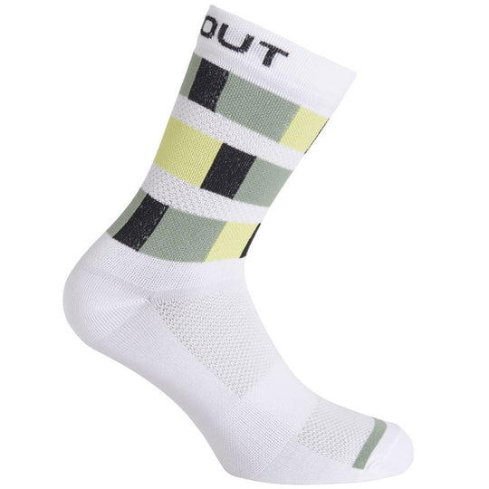 Dotout Tiger socks - White green